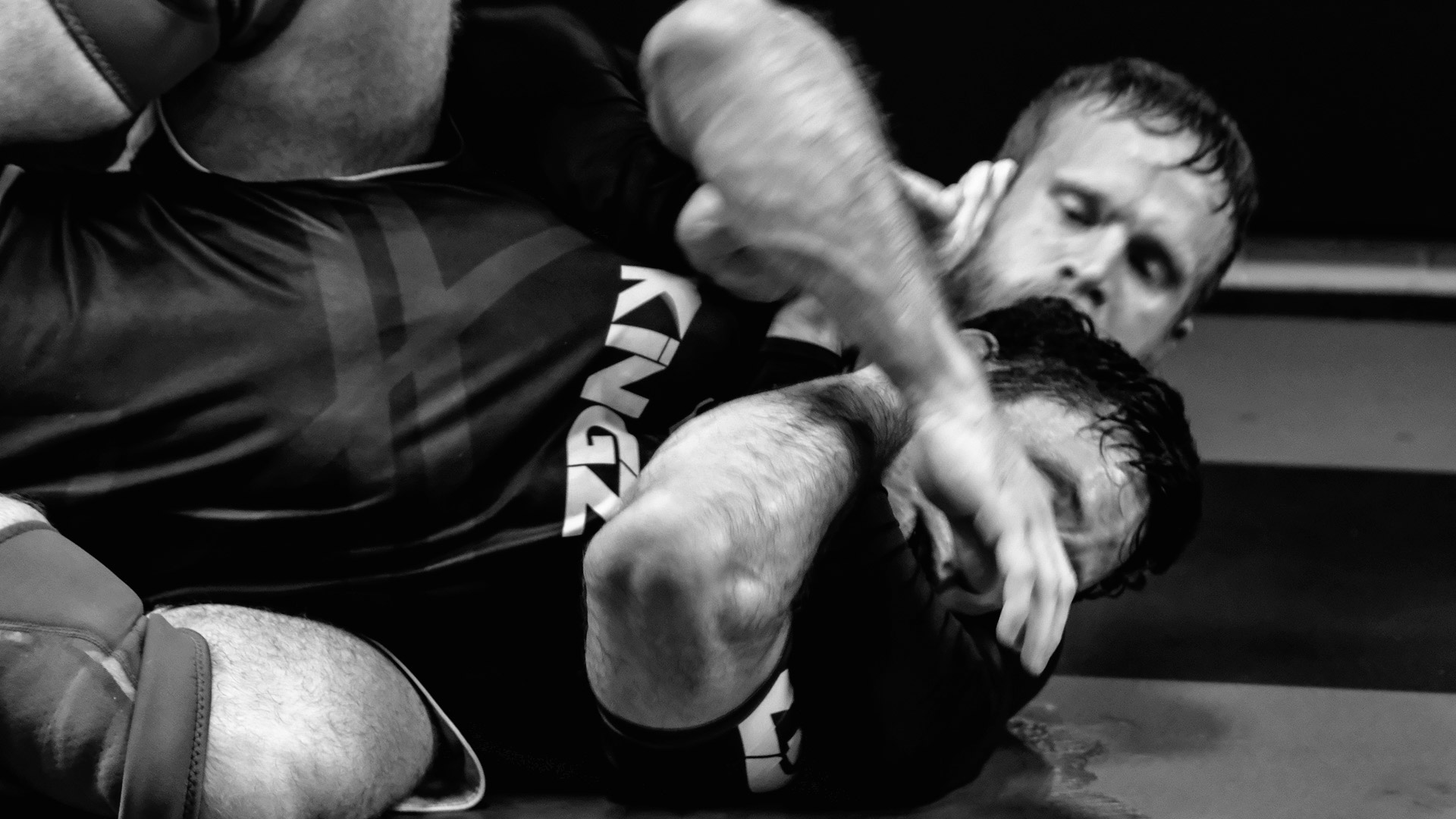 a student attacking the back